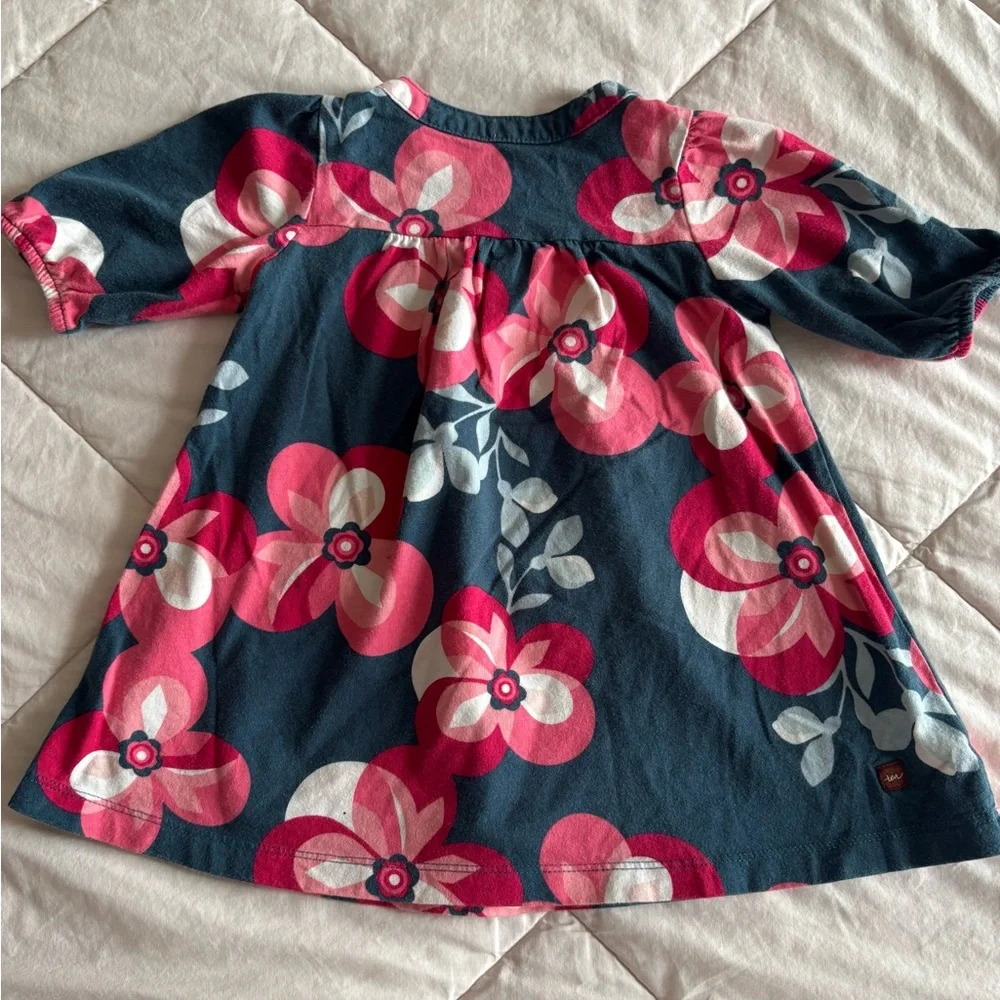 TEA Collection Girls' Floral Dress Size 12-18 Months